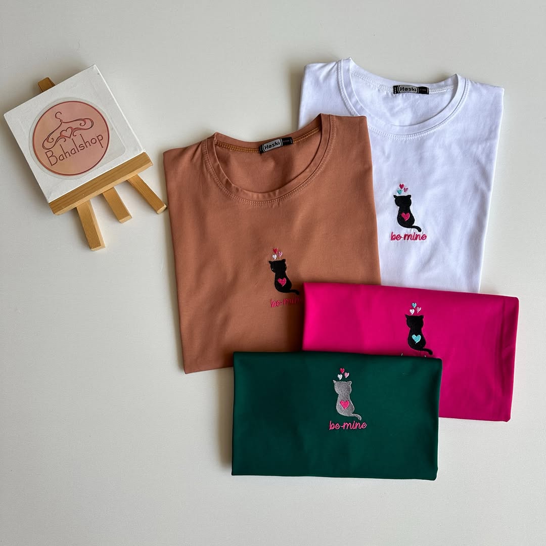 تیشرت گلدوزی be mine