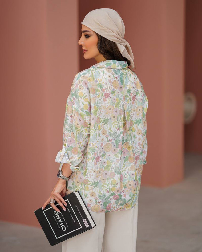 شومیز آبرنگی